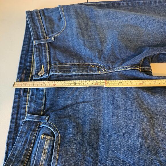 Levi's The Original Jeans Women's 16 Blue Dark Wash Mid Rise Skinny - Picture 11 of 16